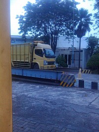 TruckScale 30ton Ready 105 juta terpasang